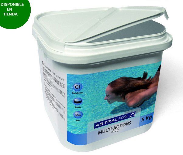 Cloro multiacción Tabletas 250 gr