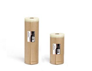 PAPEL KRAFT CON CINTA ENMASCARAR