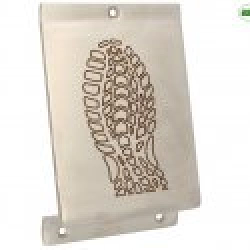 PEDAL PISAPUERTA INOX MATE