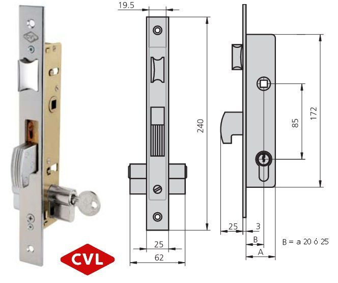 CERRADURA CVL 1990/5