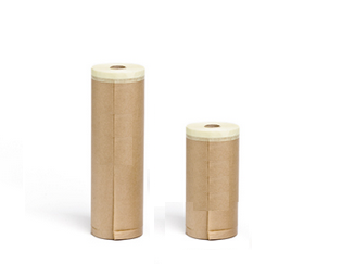 PAPEL KRAFT CON CINTA ENMASCARAR