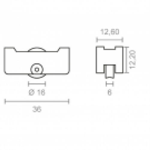 RODAMIENTO NYLON INASA 151