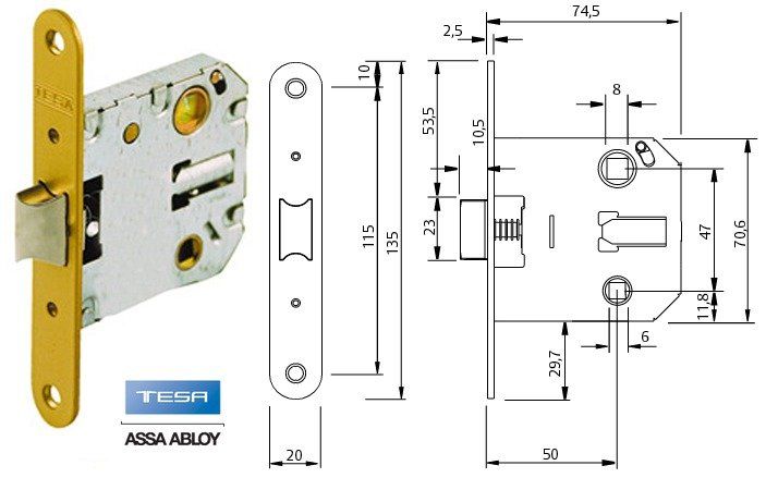 PICAPORTE UNIFICADO TESA