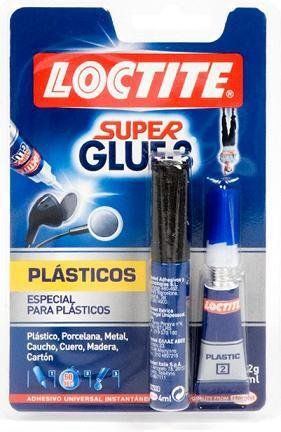 SUPER GLUE 3 PLASTICOS