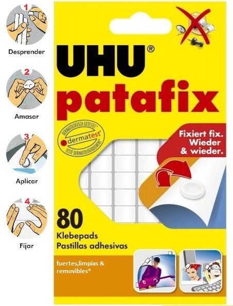 PASTILLAS ADHESIVAS UHU PATAFIX