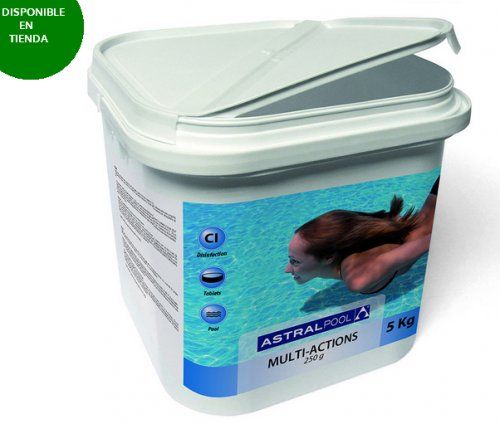 Cloro multiacción Tabletas 250 gr
