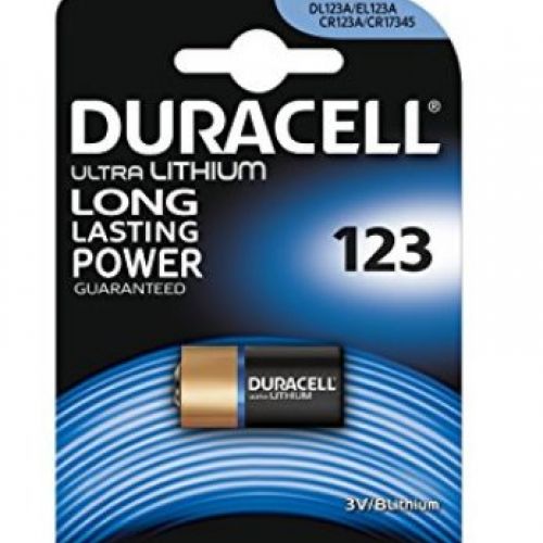 BATERIA CR123A DURACELL CR17345/EL123