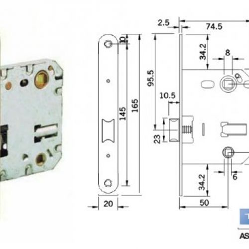 PICAPORTE 134U TESA