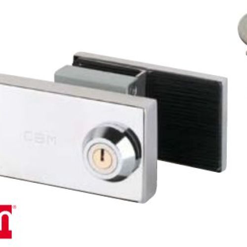 CERRADURA PUERTA VIDRIO BATIENTES CBM 01 2002