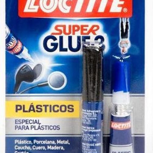 SUPER GLUE 3 PLASTICOS