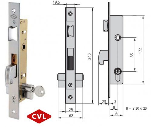 CERRADURA CVL 1990/5
