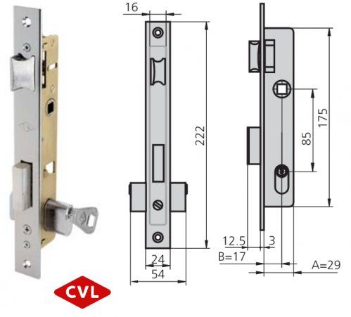 CERRADURA CVL 1975/5