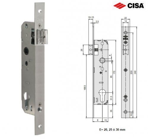 CERRADURA CISA 44651