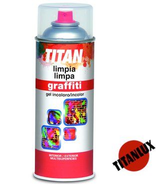 SPRAY LIMPIA GRAFFITI GEL TITAN 400ml