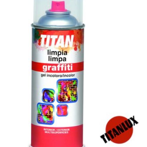SPRAY LIMPIA GRAFFITI GEL TITAN 400ml