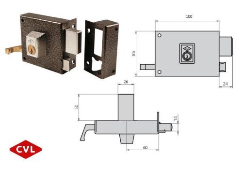 CERRADURA 1125 CVL