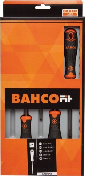 JUEGO DESTORNILLADORES BAHCO FIT B219.005