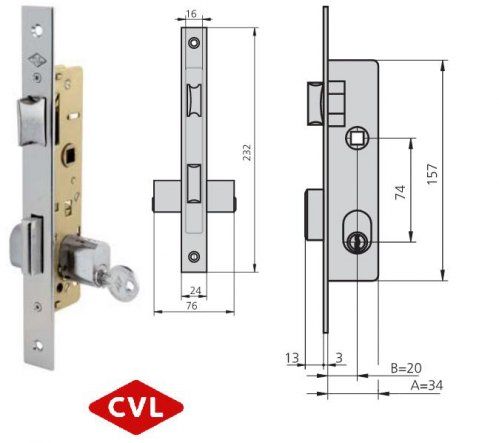 CERRADURA CVL 1964/5