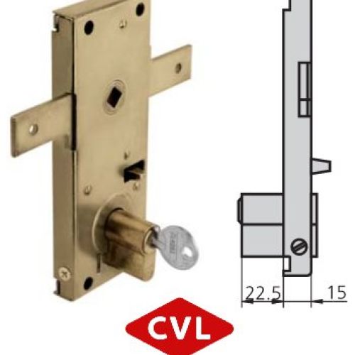 CERRADURA SOBREPONER CVL 11B/M