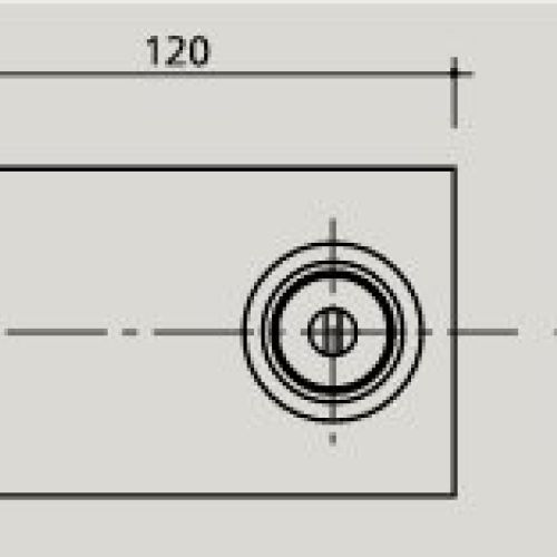 CERRADURA PUERTA VIDRIO BATIENTES CBM 01 2002