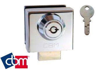 CERRADURA PUERTA VIDRIO BATIENTES CBM 02 2004